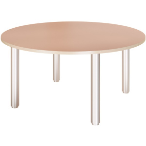 Стол круглый на регулируемых ножках, пастельные цвета (Стол круглый на регулируемых ножках (пастельные цвета, айскрим))