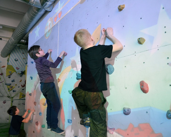 Интерактивный скалодром