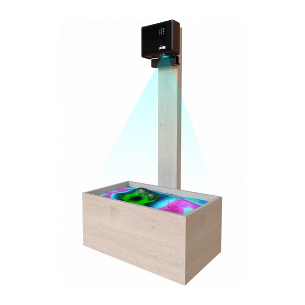 Интерактивная песочница компактных размеров